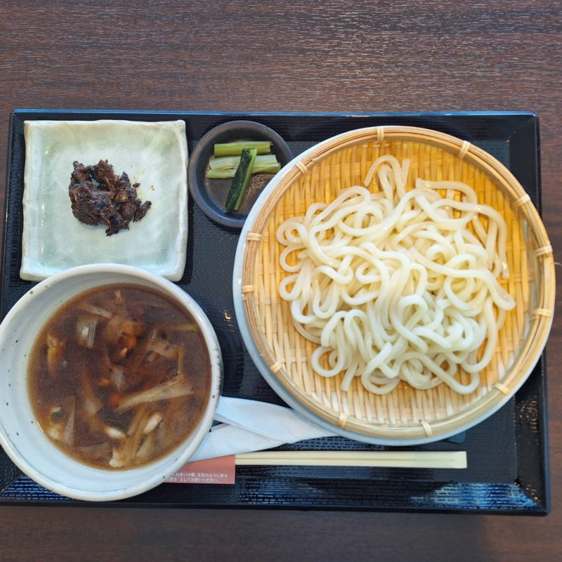 鴨汁つけうどん